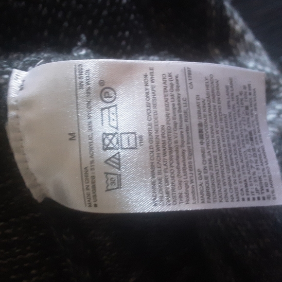 Gap Wool Blend Sweater Sz M - Picture 4 of 4